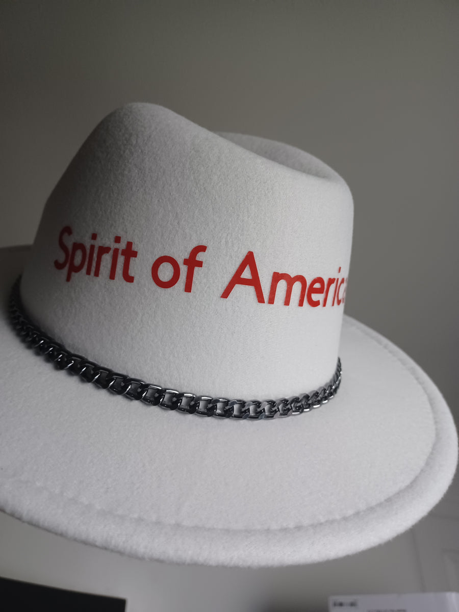 Spring of America Wide Brim Fedora hat 