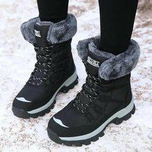 Load image into Gallery viewer, Moipheng Ankle Boots for Women Winter Shoes Keep Warm Waterproof Snow Boots Ladies Lace-up Plus Size 42 Boots Chaussures Femme.
