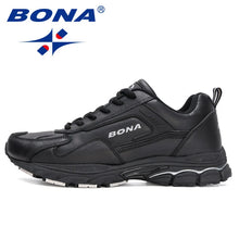 Cargar imagen en el visor de la galería, BONA 2020 New Designers Action Leather Running Shoes Men Non-slip Man Jogging Shoes Athletic Training Sneakers Mansculino Trendy.
