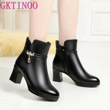 Load image into Gallery viewer, High heel winter shoes women 

