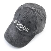 Load image into Gallery viewer, Denim Baseball Cap With Embroidery Letters Snapback .
