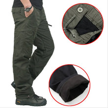 Load image into Gallery viewer, Thick Pants Double Layer  Army Camouflage Tactical Cotton Trouser.
