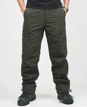 Cargar imagen en el visor de la galería, Thick Pants Double Layer  Army Camouflage Tactical Cotton Trouser.
