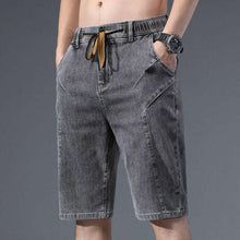 Load image into Gallery viewer, Men Fashion Baggy Cargo Jean Shorts Mens Mult Pockets Boardshorts Shorts Denim Overall Breeches Loose Shorts Jeans For Men.
