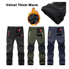Load image into Gallery viewer, Men&#39;s Elastic Waterproof Outdoor Pants SoftShell Camping Fishing Trekking Climbing Hiking Sport Travel Training Trousers Summer.
