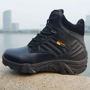 Winter Autumn Men Boots Delta Special Force Tactical Desert Combat Ankle Boats Army Work Shoes Leather Snow Boot male.
