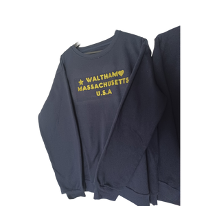 Waltham customized sweat shirts/jumpers.