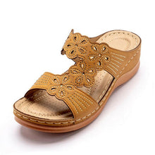 Cargar imagen en el visor de la galería, Woman Sandals Soft Bottom Summer Shoes Women Wedges Shoes With Heels Sandals Casual Beach Chaussure Femme Summer Sandals.
