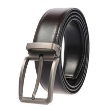 Load image into Gallery viewer, MEDYLA Genuine Leather For Men High Quality Black Buckle Jeans Belt Cowskin Casual Belts Business Belt Cowboy Waistband 3.5cm.
