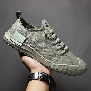 Men Casual Shoes Sneakers Fashion Leather Driving Shoes Moccasins Summer Men&#39;s Shoes Outdoor Walking Footwear красовки мужчины.