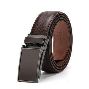 [DWTS]Belt Male Men&#39;s belt  Genuine Leather Strap luxury brand Automatic Buckle Belts For Men Belts Cummerbunds  cinturon hombre.