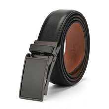 Load image into Gallery viewer, [DWTS]Belt Male Men&#39;s belt  Genuine Leather Strap luxury brand Automatic Buckle Belts For Men Belts Cummerbunds  cinturon hombre.
