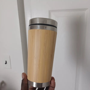 New Bamboo Thermo stainless steel water/coffee/tea tumblers..