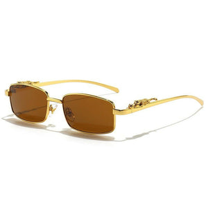CATERSIDE New Punk Rimless Rectangle Sunglasses Men/women 2021 Fashion Vintage Trendy Small Frame Sun Glasses Frameless Eyewear UV400.