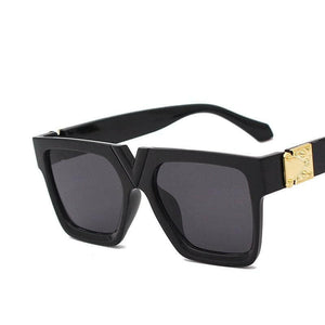 LeonLion Square Retro Sunglasses Women Luxury Brand Glasses Women/Men Oversized Sunglasses Women Mirror Oculos De Sol Feminino.